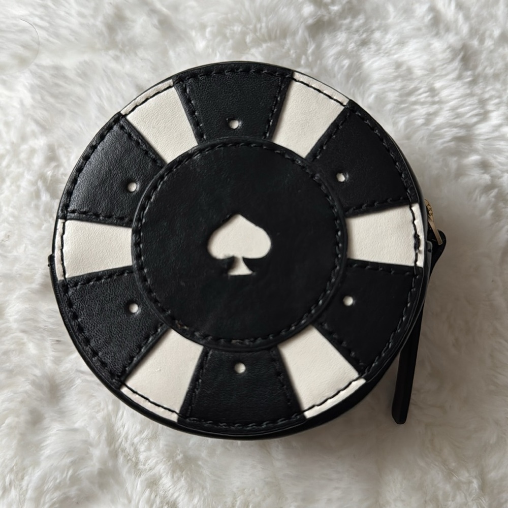 Kate Spade Poker Chip Coin Purse (RARE) - Picture 4 of 6